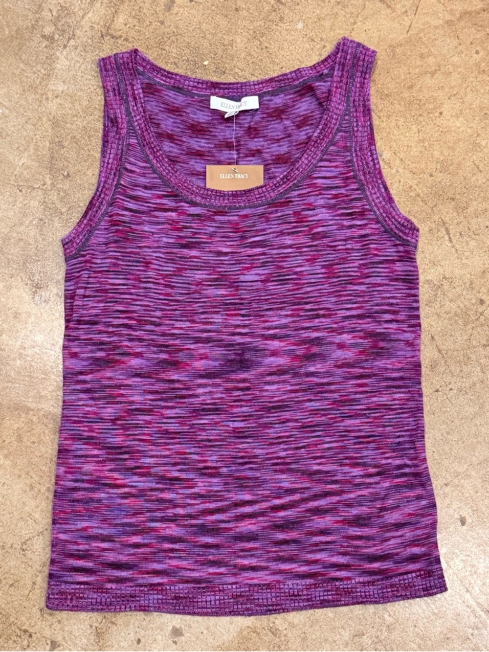 New Ellen Tracy cashmere blend Tank Top women’s large